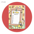 Molinta - Duck Bread A7 Memo Pad

Enjoy 50 sheets of this duck and bread inspired memo pad to record all your tasks and add to your journaling experience!

Specifications: 80mmx120mm
Material: 100g white kraft paper
Number of pages: 50