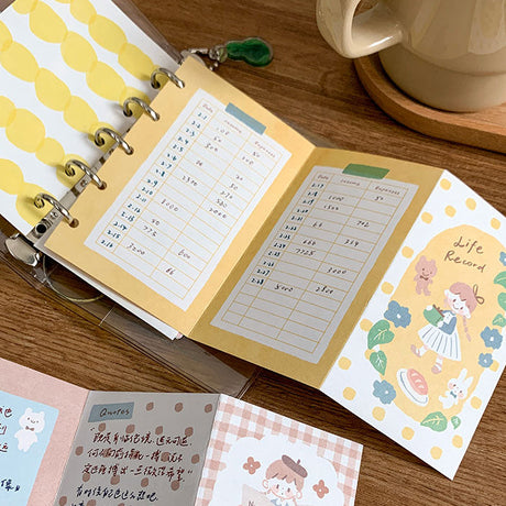 Molinta - Financial Plan M5 Tri-Fold Pages

Track all your expenses and savings with these tri-fold inserts to reach your financial goals!

Specifications: 183mmx105mm
Material: 120g white craft

Number of pages: 10