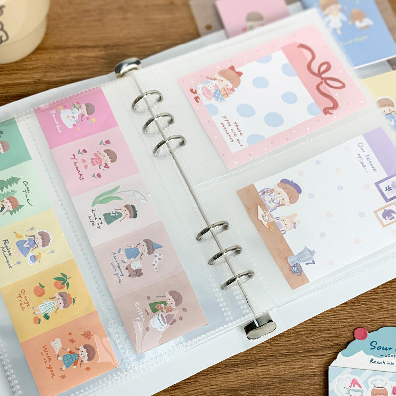 Molinta - Flower's Shadow Organizing Binder

A compact A6 six ring binder from&nbsp;Molinta, designed for everyday notes, lists, and creative planning. Lightweight and easy to carry, it’s an ideal companion for quick thoughts, reminders, and daily jotting.

Specifications: 140mm x 230mm

6 ring binder
Includes elastic closure

Inserts not included