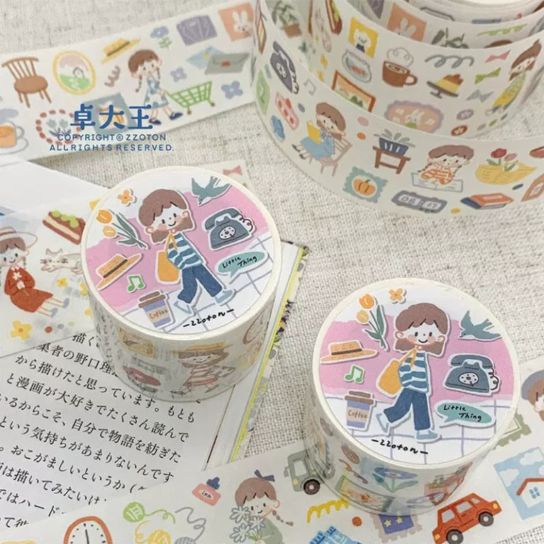 Molinta - Little Things Sticker Roll

Perfect for planners, journals, scrapbooks, and happy mail, this roll offers an easy peel‑and‑stick format that makes decorating effortless and fun.

5m x 40mm

Material: Kiss cut and writable material
Includes 1 Roll&nbsp;