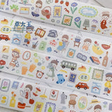 Molinta - Little Things Sticker Roll

Perfect for planners, journals, scrapbooks, and happy mail, this roll offers an easy peel‑and‑stick format that makes decorating effortless and fun.

5m x 40mm

Material: Kiss cut and writable material
Includes 1 Roll&nbsp;