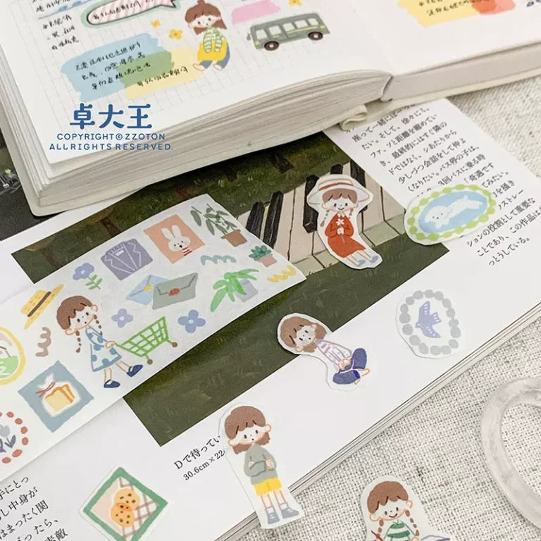 Molinta - Little Things Sticker Roll

Perfect for planners, journals, scrapbooks, and happy mail, this roll offers an easy peel‑and‑stick format that makes decorating effortless and fun.

5m x 40mm

Material: Kiss cut and writable material
Includes 1 Roll&nbsp;