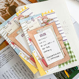 Molinta - Log List A7 Memo Pad

Enjoy 50 sheets of this stationery and journal memo pad to add to your writing experience!

Specifications: 80mmx120mm
Material: 100g white kraft paper
Number of pages: 50