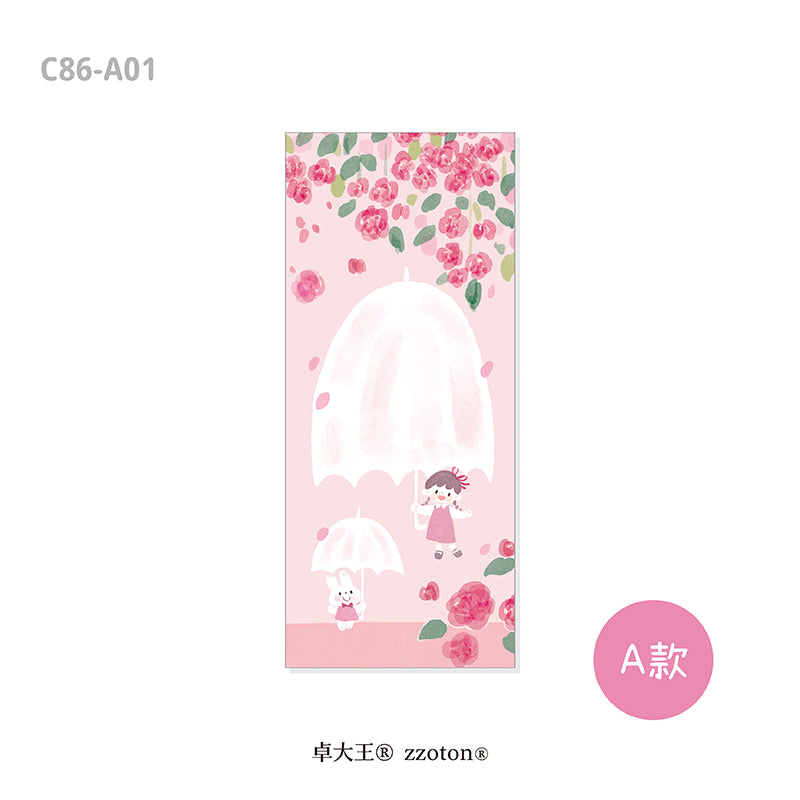 Molinta - Long Sticky Notes

Take notes or decorate your planner with this cute sticky note set! This set includes 6 different patterns!

48mm x 105mm
120g white kraft paper
48 sheets - 6 different patterns within the sticky note pad