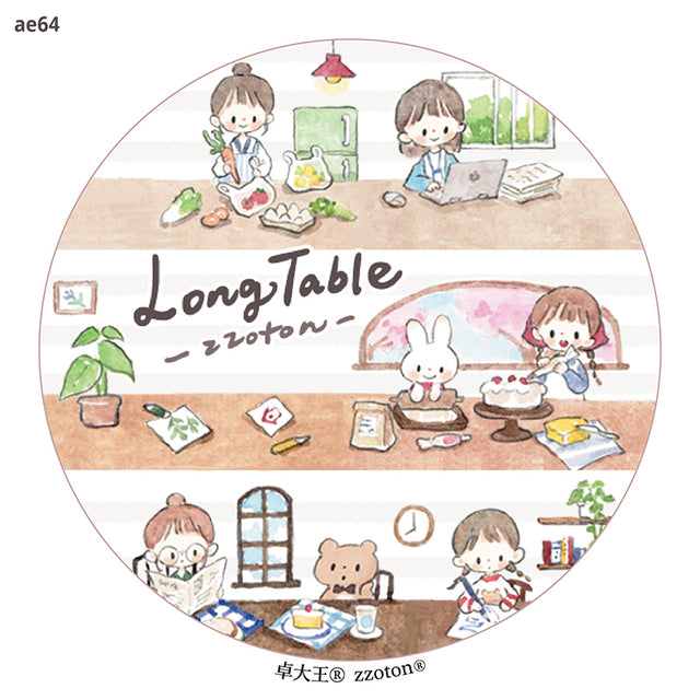 Molinta - Long Table Washi Tape