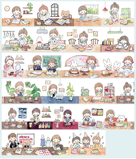 Molinta - Long Table Washi Tape Home