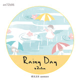 Molinta - Rainy Day Washi Tape