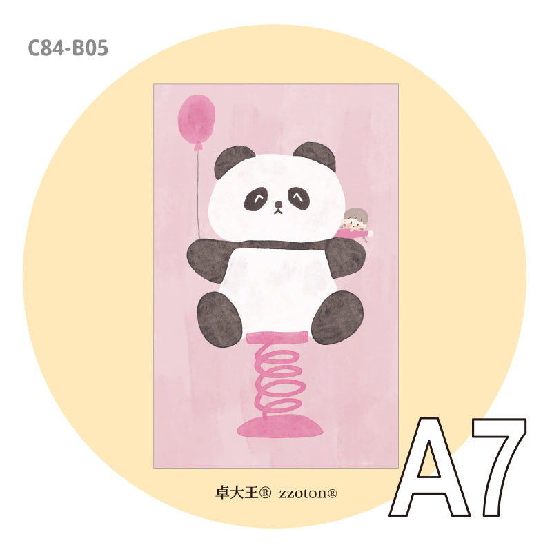 Molinta - Spring Panda A7 Memo Pad

Enjoy 20 sheets of this panda on a spring memo pad to add to your writing experience!

Specifications: 80mmx120mm
Material: 120g white kraft paper
Number of pages: 20