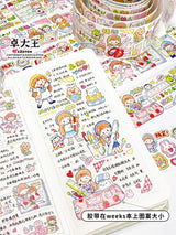 Molinta - Stationery Washi Tape Diary