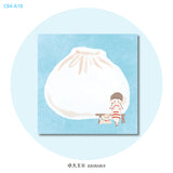 Molinta - Steamed Buns Sticky Notes

Take notes or decorate your planner with this cute sticky note set!

50mm x 50mm
120g white kraft paper
50 pages
