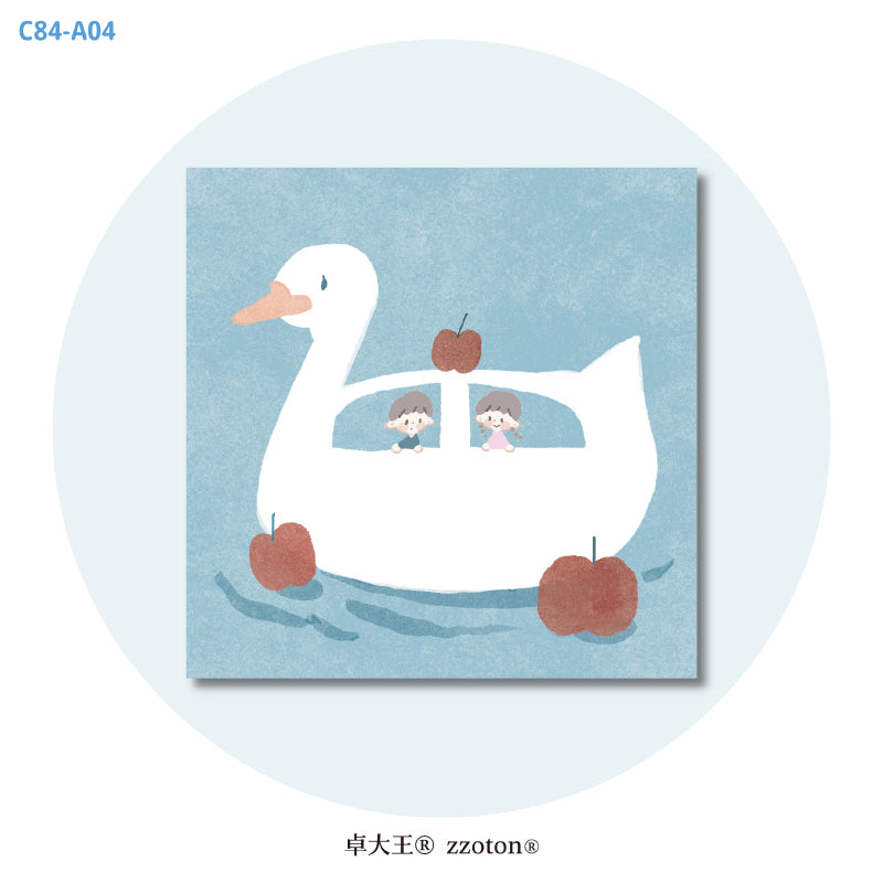 Molinta - Swan Boat Sticky Notes

Take notes or decorate your planner with this cute sticky note set!

50mm x 50mm
120g white kraft paper
50 pages