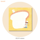 Molinta - Toast Sticky Notes

Take notes or decorate your planner with this cute sticky note set!

50mm x 50mm
120g white kraft paper
50 pages