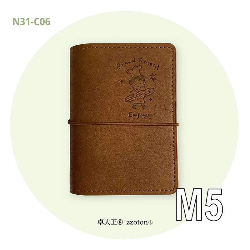 Molinta 5 Ring Binder - Brown

Stay organized in style with the Molinta 5‑Ring Binder, a compact and beautifully crafted cover designed for everyday notes, lists, sticker storage, and creative planning. Its warm brown tone gives it a classic, cozy feel, making it a perfect addition to any planner setup or stationery collection.

This binder is built in the A7 or M5 size, making it wonderfully portable — easy to slip into bags, pouches, or carry on the go.

Specifications:

M5: 95mm x 128mm
A7: 102mm x 153mm
