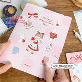 Molinta A5 Organizing Binder - Afternoon Tea

Designed in a six‑ring format, this binder is perfect for organizing ephemera, sticker sheets, journaling inserts, and creative plans. This&nbsp;A5 binder, gives you plenty of room to store larger pages, decorative layouts, and all the bits and pieces that make your journaling uniquely yours. Whether you're building sticker albums, creating themed spreads, or keeping your notes tidy, this binder offers a beautiful and functional way to keep everything in one pla