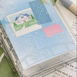 Molinta Binder - Stargazing

Dreamy, compact, and perfect for everyday planning — the Stargazing Binder brings a soft celestial charm to your stationery setup. Covered in glitter, this binder sparkles with every movement, making it a standout piece in any stationery collection. An elastic closure keeps your pages snug and secure, while the adorable girl keychain adds a sweet, whimsical touch that completes the look.

This binder is built in the M5 size, making it wonderfully portable — easy to slip into bag