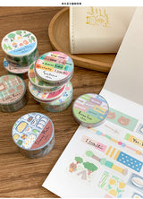 Molinta Candy Chain Washi Tape Journaling Spread