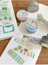 Molinta Dining Plate Washi Tapes
