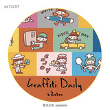 Molinta - Graffiti Daily Washi Tape