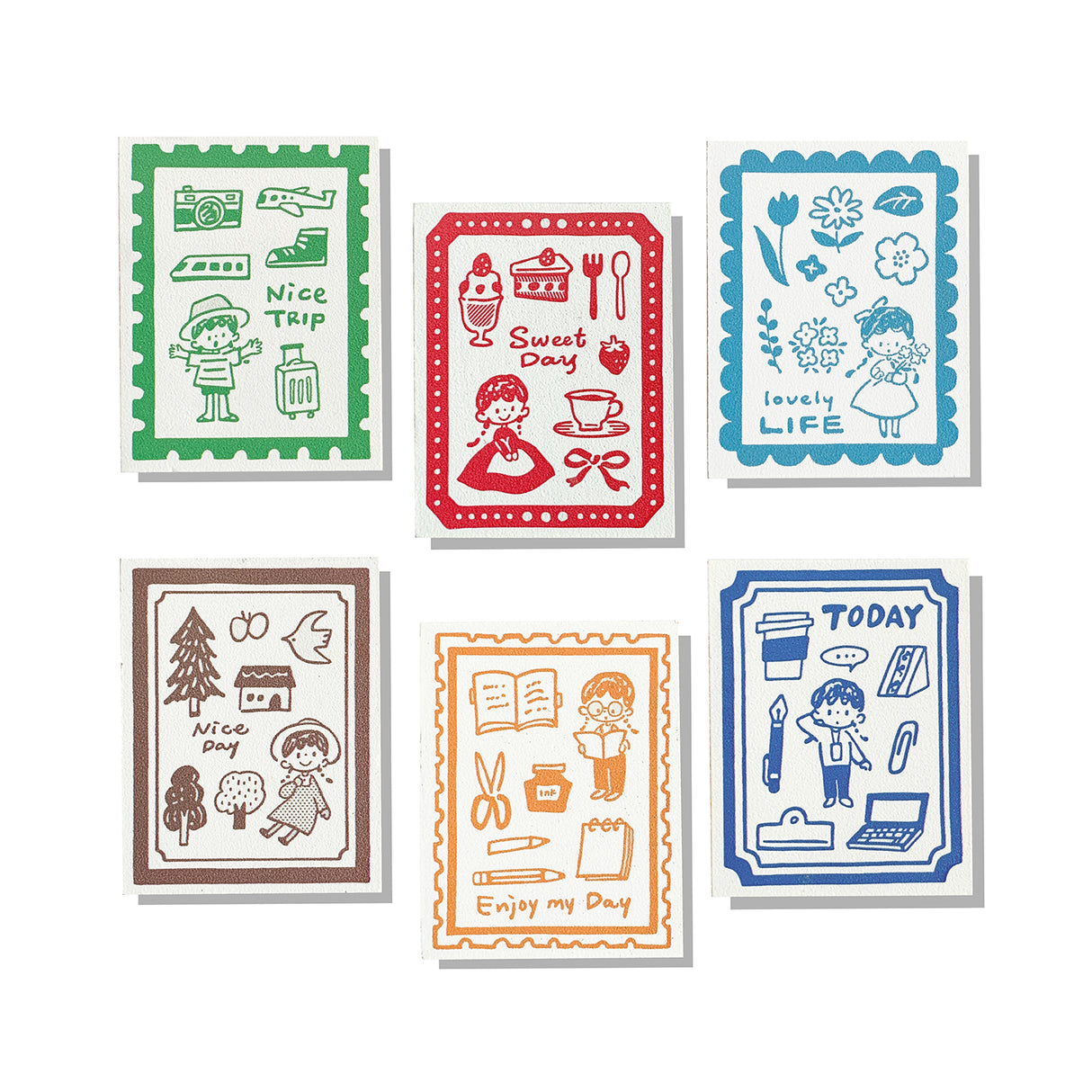 Molinta Life Rubber Stamp

Add a charming touch to your journaling, planners, cards, and creative projects with the Life Rubber Stamp Collection — beautifully designed decorative stamps from Molinta that brings personality and warmth to every page.

34mm x 45mm&nbsp;
Includes 1 stamp