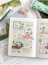 Molinta Long Table Washi Tape Home Sweet Home Scenes Journal Spread