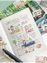 Molinta Long Table Washi Tape Home Sweet Home Scenes Journaling