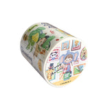 Molinta Lovely Animal Washi Sticker Roll Washi Tape Journaling Spreads planner washi