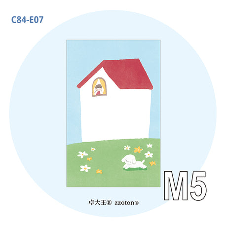 Molinta M5 Memo Paper - Field Hut

Featuring a cozy little hut set in a quiet field, this memo pad adds a warm, rustic charm to planners, scrapbooks, letters, and everyday notes.

Specifications: 67mm x 105mm
Double-sided

Material: 120g white kraft paper
Number of pages: 20