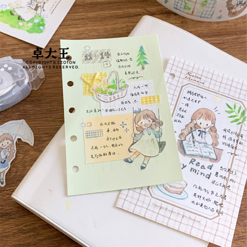 Molinta My Leisure Vacation Washi Tape Holiday Journaling