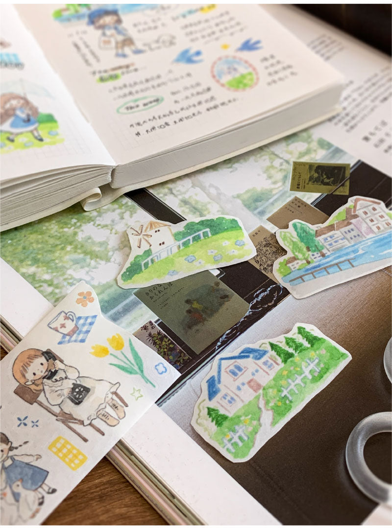 Molinta My Leisure Vacation Washi Tape Holiday Journaling