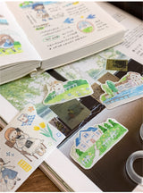Molinta My Leisure Vacation Washi Tape Holiday Journaling