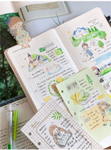 Molinta My Leisure Vacation Washi Tape Holiday Journaling Spreads