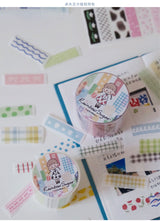 Molinta Rainbow Sugar PET Tapes Washi