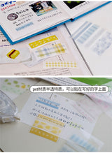 Molinta Rainbow Sugar PET Tapes Washi Tapes
