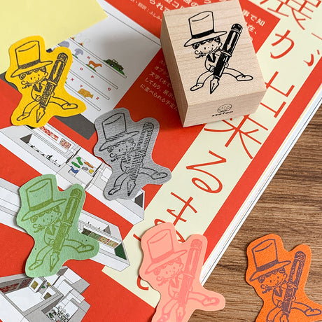 Molinta Rubber Stamp - Fountain Pen

Soft, expressive, and perfect for adding gentle detail to your creative projects — this stamp brings a fun illustrated touch to journals, planners, cards, and scrapbooking layouts. The fountain pen stamp pairs beautifully with other Molinta motifs, making it easy to create cohesive, expressive layouts.

50mm x 35mm&nbsp;
Includes 1 stamp
