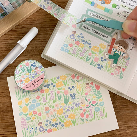 Molinta Secret Garden Washi Tapes