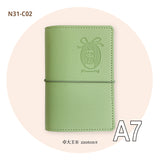 Molinta Six Ring Binder - Green

Stay organized in style with the Molinta 6‑Ring Binder, a compact and beautifully crafted cover designed for everyday notes, lists, sticker storage, and creative planning. Its warm brown tone gives it a classic, cozy feel, making it a perfect addition to any planner setup or stationery collection.

This binder is built in the A6, A7, or M5 size, making it wonderfully portable — easy to slip into bags, pouches, or carry on the go.

Specifications:

M5: 95mm x 128mm
A7: 102mm 