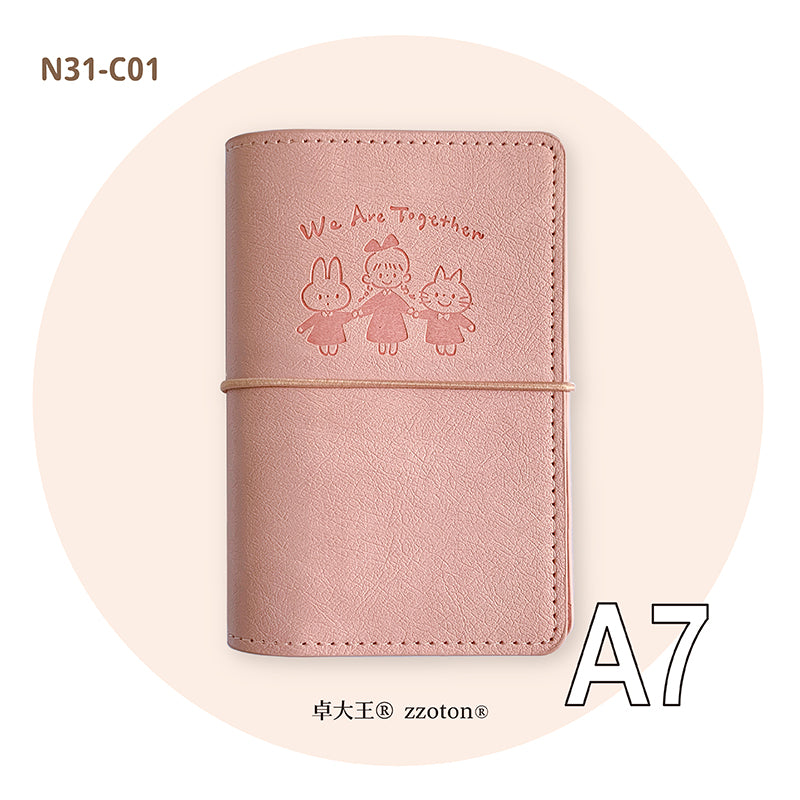 Stay organized in style with the Molinta 6‑Ring Binder, a compact and beautifully crafted cover designed for everyday notes, lists, sticker storage, and creative planning. Its warm brown tone gives it a classic, cozy feel, making it a perfect addition to any planner setup or stationery collection.

This binder is built in the A6, A7, or M5 size, making it wonderfully portable — easy to slip into bags, pouches, or carry on the go.

Specifications:

M5: 95mm x 128mm
A7: 102mm x 153mm
A6: 110mm x 190mm

Does n