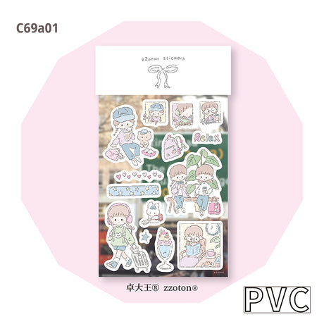 Molinta Sticker Sheet - Leisure Travel

&nbsp;Featuring adorable illustrations in Molinta’s signature whimsical style, these stickers are perfect for decorating planners, journals, scrapbooks, and happy mail.

105x148mm
Material: PVC or PET
Includes 1 sticker sheet