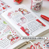 Molinta Sticker Sheet - Pure Red

Celebrate your love for all things red with this charming Molinta sticker sheet. Featuring adorable illustrations in Molinta’s signature whimsical style, these stickers are perfect for decorating planners, journals, scrapbooks, and happy mail.

105x148mm
Material: Japanese Paper
Includes 2 sticker sheets
