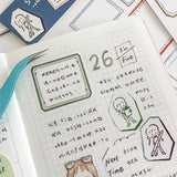 Featuring an adorable collection of different framing illustrations, this sticker sheet adds a personal, whimsical touch to planners, cards, photo albums, and creative projects. Each design is printed on durable kraft paper to incorporate your own little touches of writing!