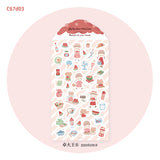 Featuring an adorable collection of watermelon themed illustrations, this sticker sheet adds a sweet, whimsical touch to planners, cards, photo albums, and creative projects. Each design is printed on durable paper with vibrant colors for easy decoration!