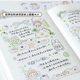 Molinta Sticker Sheet - White

Celebrate your love for the color white with this charming Molinta sticker sheet. Featuring adorable illustrations in Molinta’s signature whimsical style, these stickers are perfect for decorating planners, journals, scrapbooks, and happy mail.

105x148mm
Material: Japanese Paper
Includes 2 sticker sheets