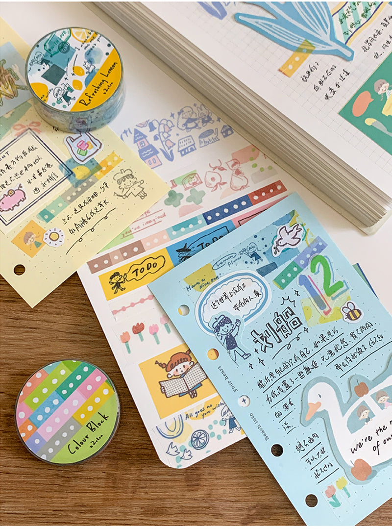 Molinta To Do List Washi Tape swatch