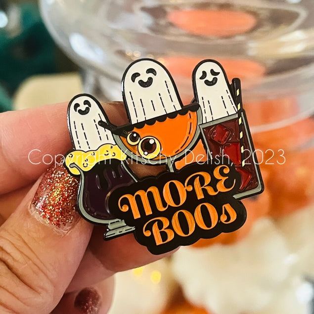More Boos Enamel Pin