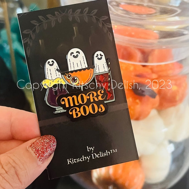 More Boos Enamel Pin