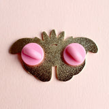 Glitter Punk - Moth Enamel Pin