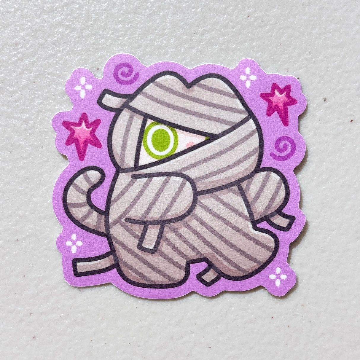 Sticky Rice Co - Mummy Cat Vinyl Sticker