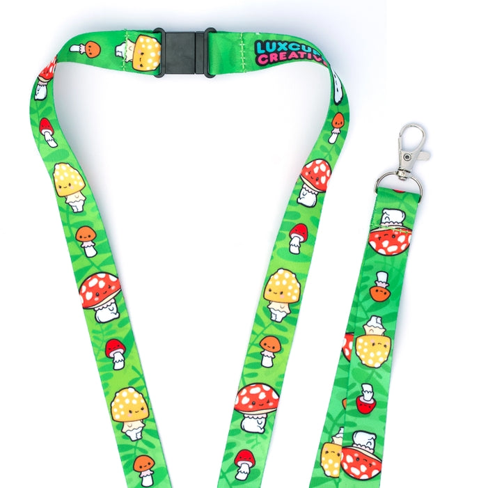 Mushroom Lanyard