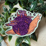 Mal.inky - Mushroom Snail Sticker