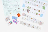 
Open the box to go on an adventure into Fairyland and create a library of magical miniature books that you can really read!

Just cut, fold, and stick to make 20 tiny fairy books, from guides to Fairyland and its inhabitants to illustrated stories and books to complete yourself. The kit comes with tiny shelves to store your books and the box becomes a magical fairy playset!

With stunning illustrations from Daniela Jaglenka Terrazzini, this is an enchanting follow-up to 2017's My Miniature Library, lauded 